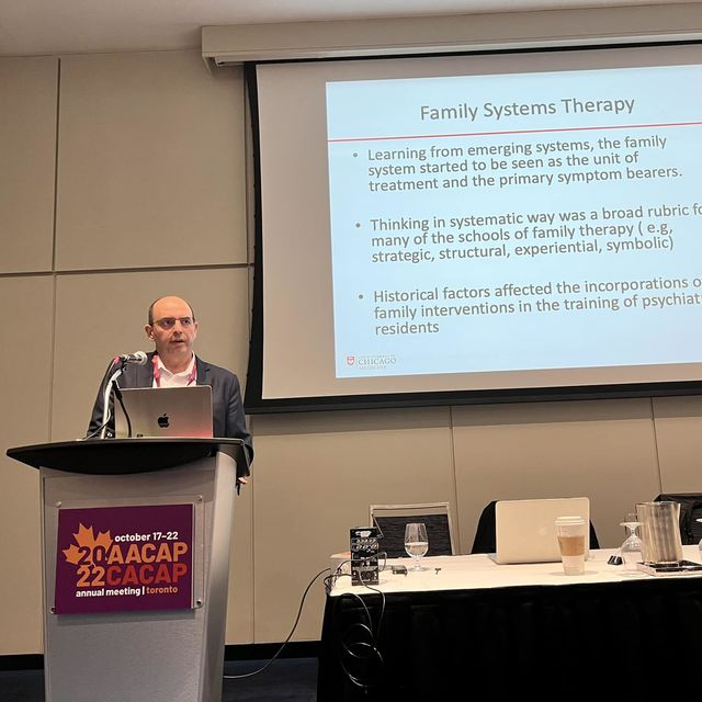 Dr. Karam Radwan presenting at ACCAP 2022 in Toronto